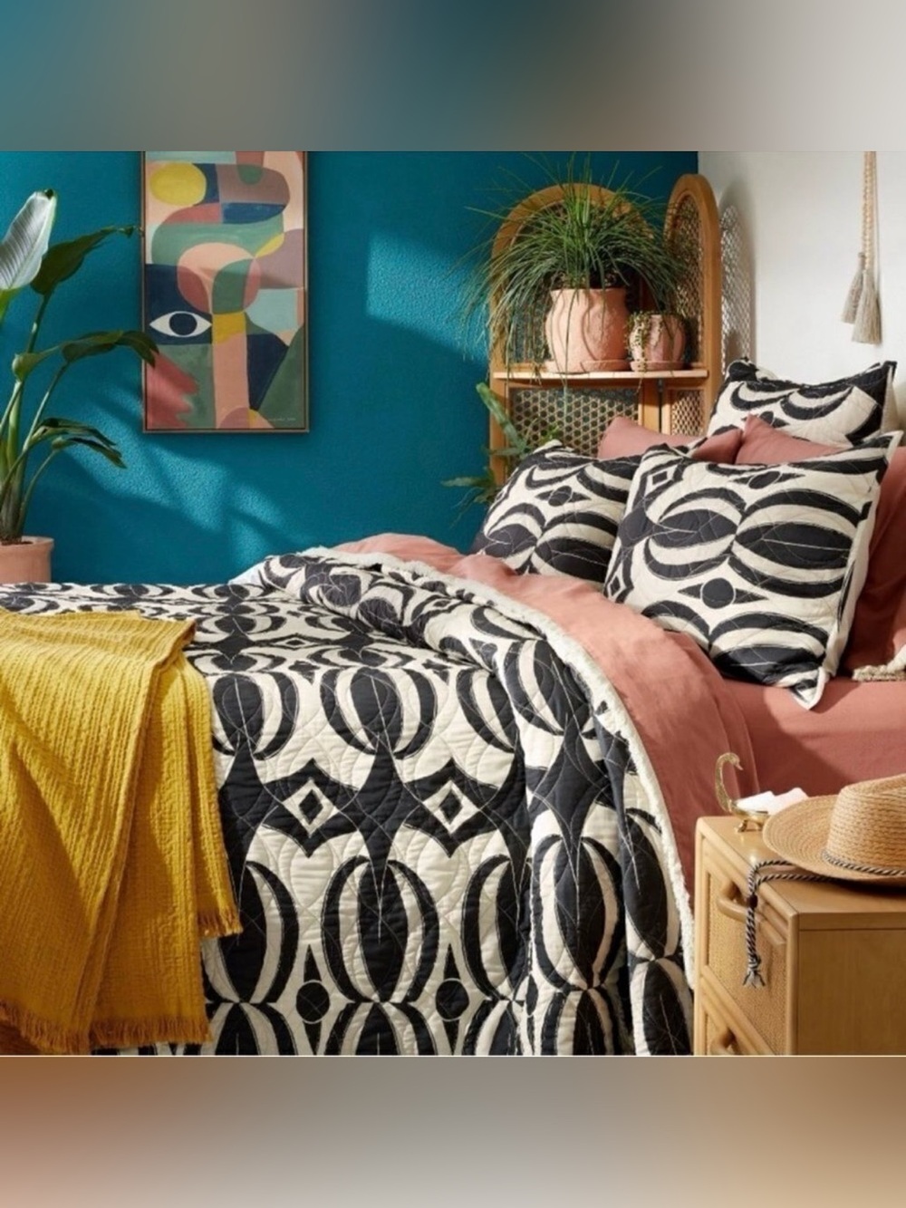 NWT OpalHouse Jungalow Fringe Hem Percale Sheet Set- Twin - Picture 3 of 8